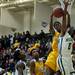 Ypsilanti and Huron players reach for a rebound in the game on Friday, March 8. Daniel Brenner I AnnArbor.com